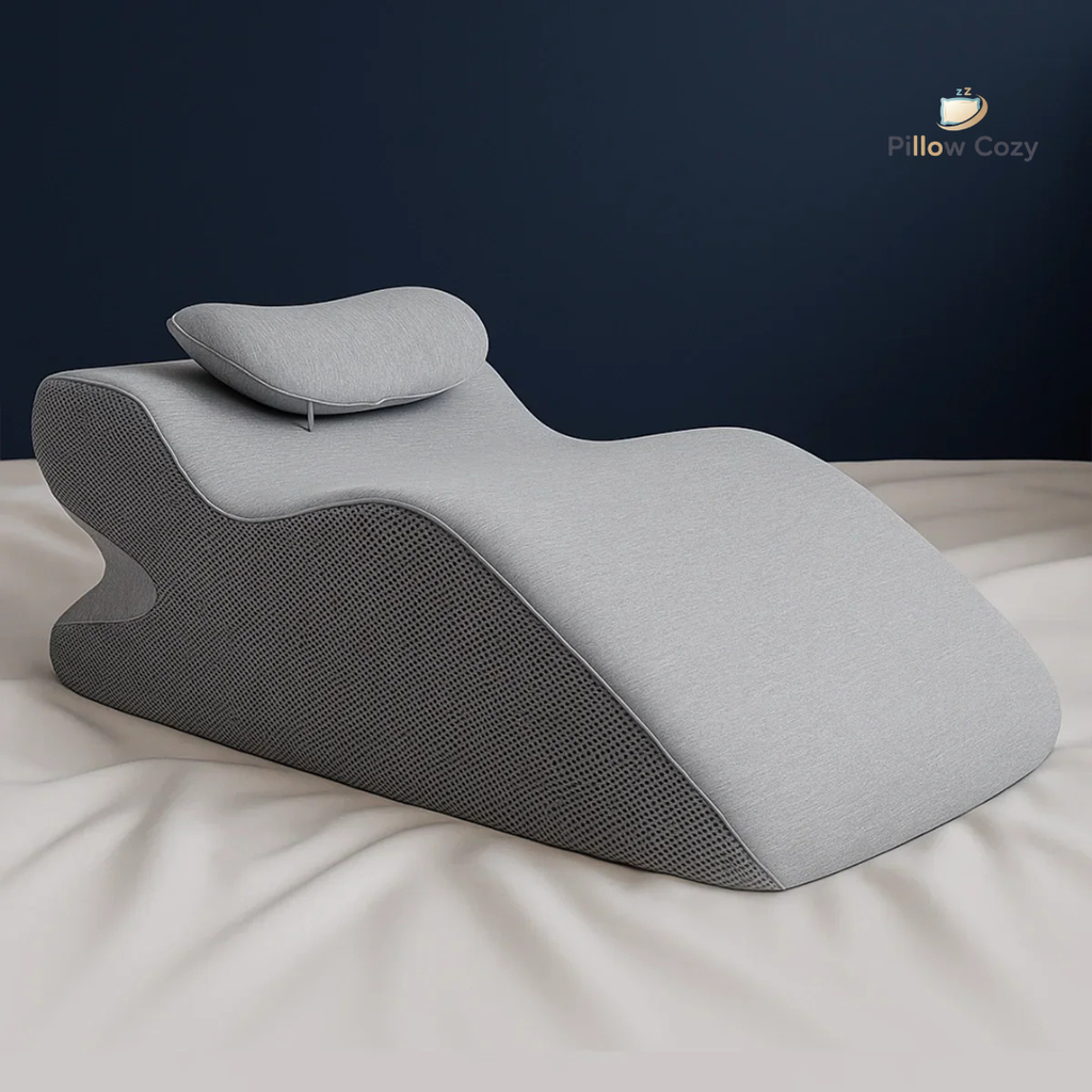 Coussin Ergonomique avec Tête de Lit